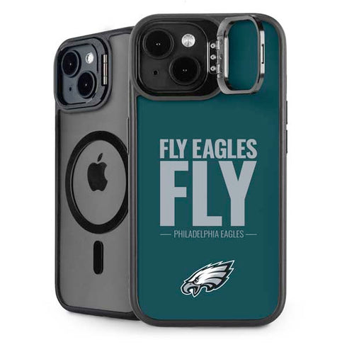 NFL Philadelphia Eagles Team Motto iPhone 15 Plus Kickstand Case